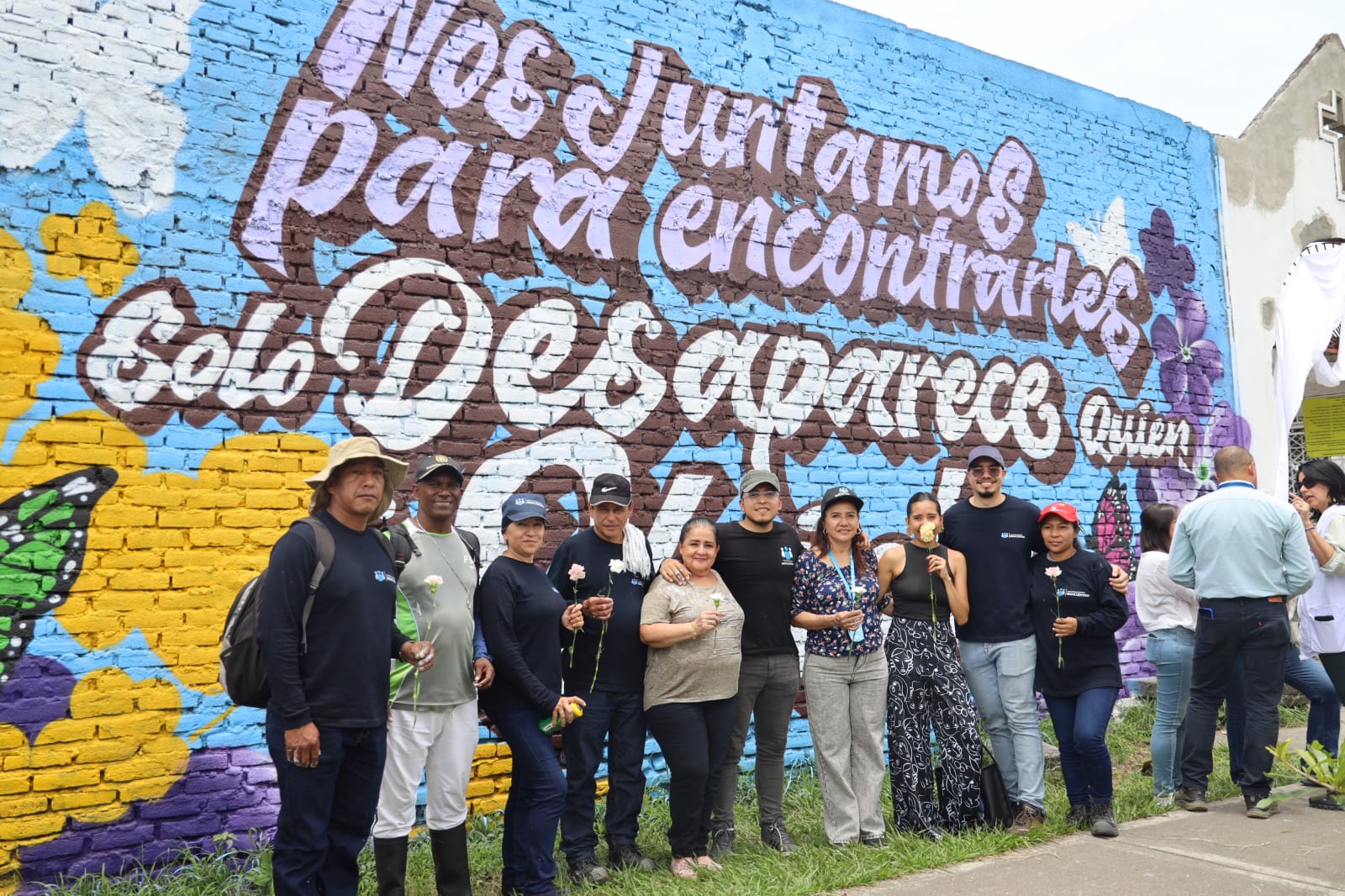 Mural cementerio de Palmira.