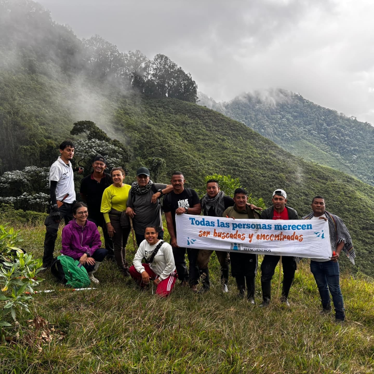 Georreferenciación a tres posibles lugares de interés forense.